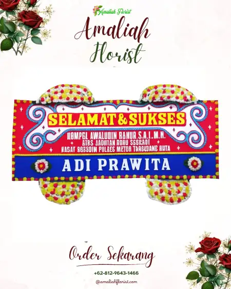 Papan Bunga Ucapan Selamat Sindang Kempeng